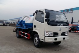 （2方）蓝牌东风多利卡吸污车