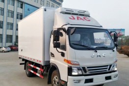 江淮骏铃V6冷藏车(蓝牌，厢长4.1米)