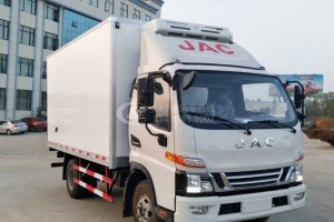 江淮骏铃V6冷藏车(蓝牌，厢长4.1米)