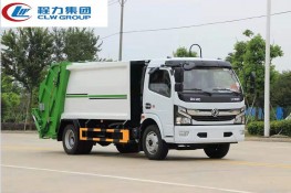 【国六】东风D7【8立方】压缩式垃圾车