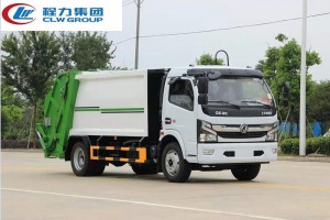 【国六】东风D7【8立方】压缩式垃圾车
