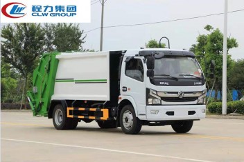【国六】东风D7【8立方】压缩式垃圾车